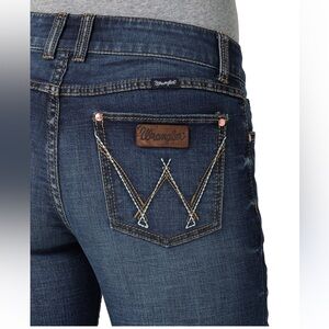 Wrangler Blue Bootcut Jeans Classic Style
